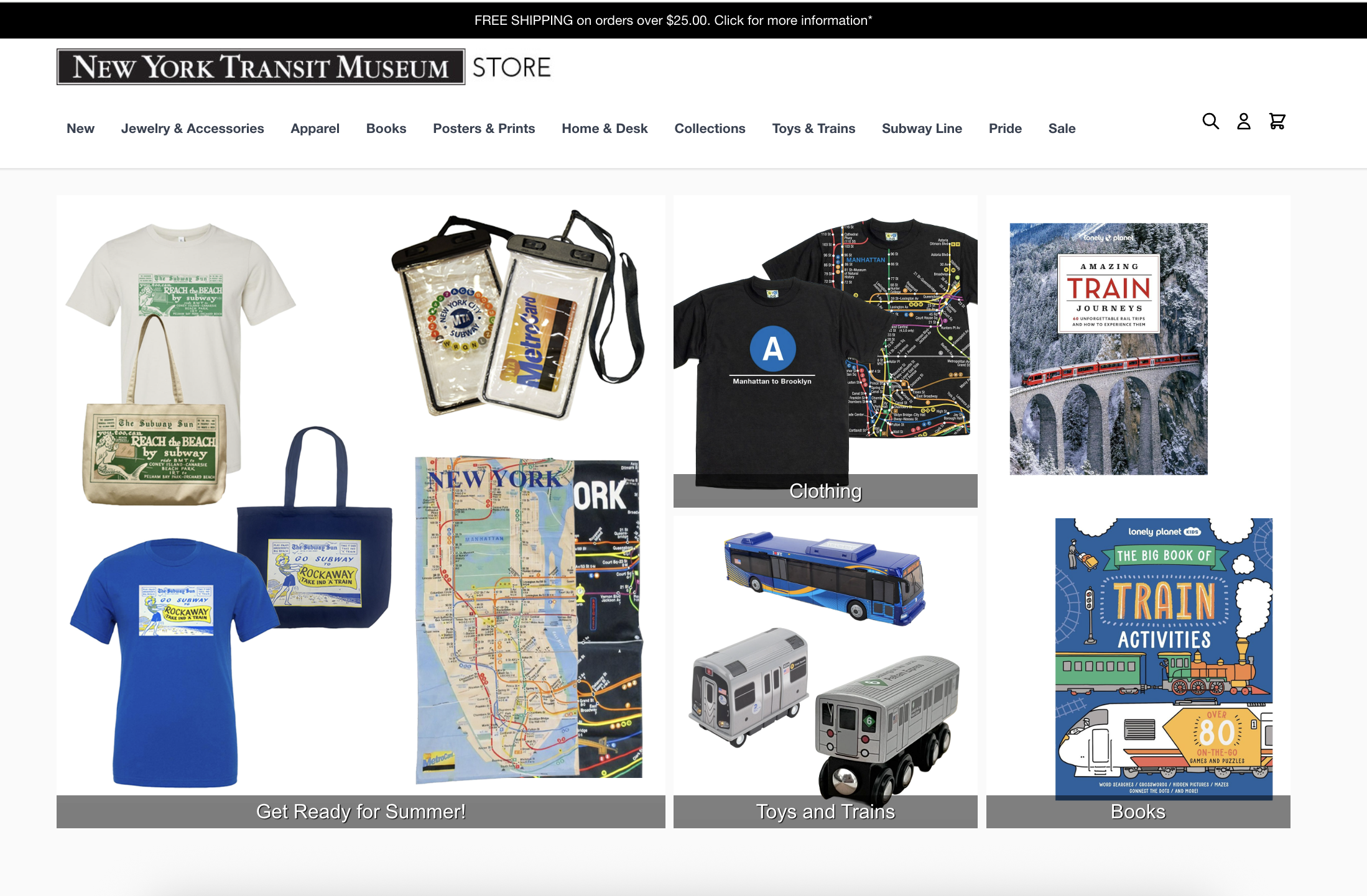 NY Transit Museum Store