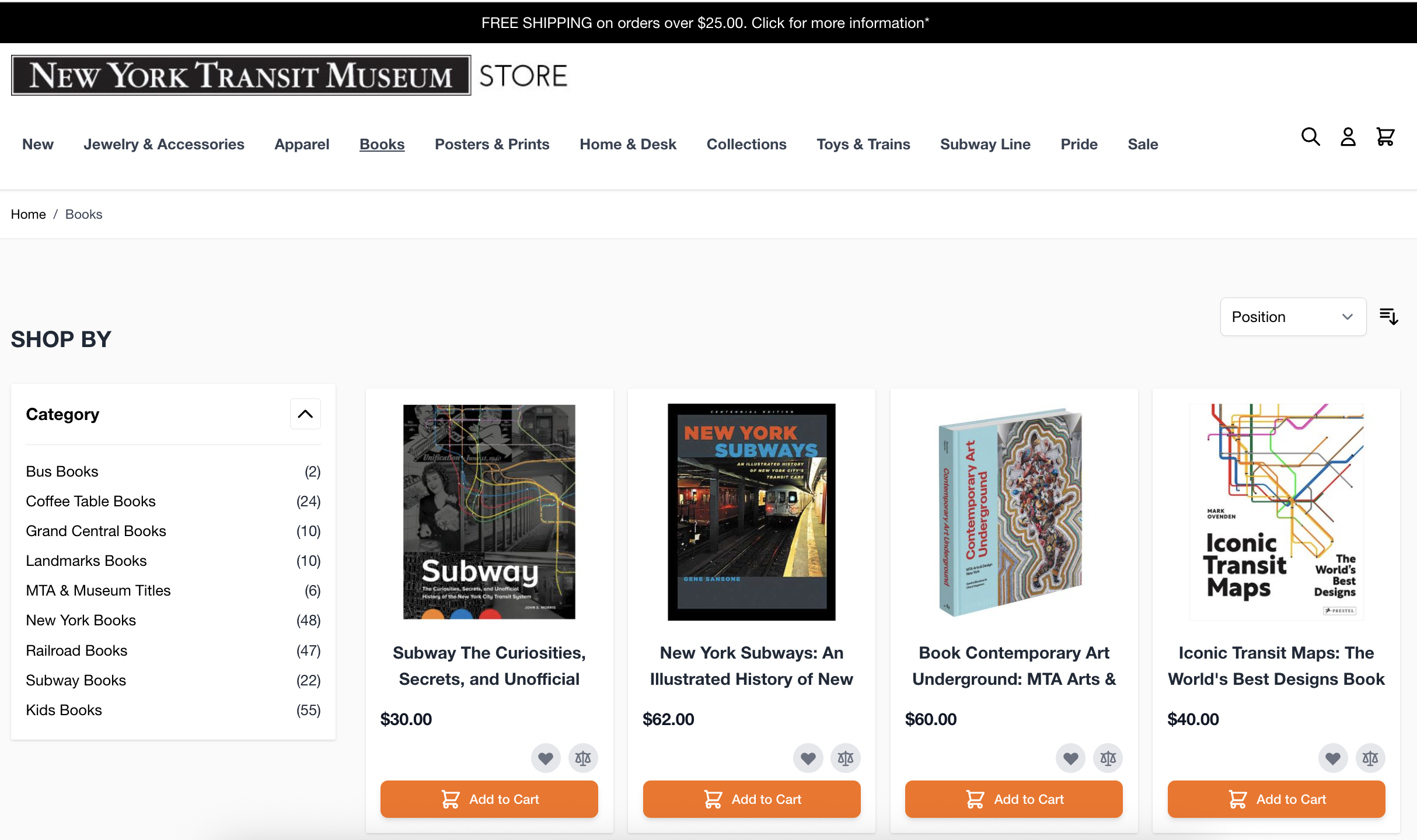 NY Transit Museum Store Preview